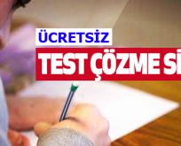 Ücretsiz test çözme sitesi