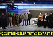 GENÇ İLETİŞİMCİLER TRT’Yİ ZİYARET ETTİ Esenler Medya Akademisi’nde eğitim alan