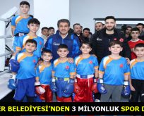 ESENLER BELEDİYESİ’NDEN 3 MİLYONLUK SPOR DESTEĞİ