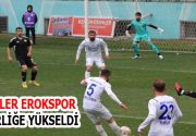 ESENLER EROKSPOR LİDERLİĞE YÜKSELDİ Sertaç Çam’ın attığı golle rakibini 1-0
