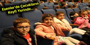 Esenler’de çocukların keyfi yerinde…