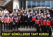CAN KURTARAN ESKAT MİNNETLE KARŞILANDI Depremin ilk gününden itibaren Adıyaman-Gölbaşı’nda