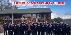 ESENLERLİ İZCİLER KAMPTA BULUŞTU