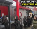 DÖRTYOL MEYDANI’NDA KAN VERME KUYRUĞU