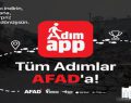 ADIMAPP’TE ADIMLAR AFAD’A BAĞIŞ OLUYOR