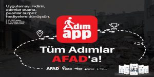 ADIMAPP’TE ADIMLAR AFAD’A BAĞIŞ OLUYOR