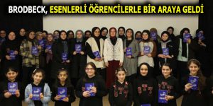 BRODBECK, ESENLERLİ ÖĞRENCİLERLE BİR ARAYA GELDİ