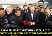 SEFERBERLİK KATLANARAK DEVAM EDİYOR Kahramanmaraş merkezli depremlerin ardından Esenler Belediyesi’nin