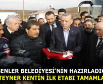 ESENLER BELEDİYESİ’NİN HAZIRLADIĞI KONTEYNER KENTİN İLK ETABI TAMAMLANDI