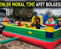 ESENLER MORAL TİMİ AFET BÖLGESİNDE