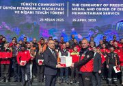 ESKAT’A DEVLET ÜSTÜN FEDAKARLIK MADALYASI ve NİŞANI VERİLDİ ESKAT’ın asrın