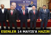 ESENLER 14 MAYIS SEÇİMLERİNE HAZIRLANIYOR Esenler Belediye Başkanı M.Tevfik Göksu