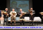 ‘TARİHİ ROMANLAŞTIRAN YAZAR’A ESENLER’DE VEFA Esenler Belediyesi, kaleme aldığı romanlarla