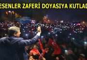 ERDOĞAN’IN ZAFERİ ESENLER’DE COŞKUYLA KUTLANDI Cumhurbaşkanlığı seçiminin 2’nci turunda Cumhurbaşkanı
