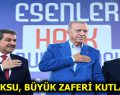 TEVFİK GÖKSU BÜYÜK ZAFERİ KUTLADI