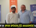 ESENLER’DE SPOR SPİKERLİĞİ AKADEMİSİ BAŞLIYOR!