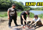 ESENLERLİ GENÇLER KAMP ATEŞİ KURDU Esenler Belediyesi tarafından milli ve