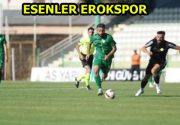 ESENLER EROKSPOR’DAN 3 GOLLÜ GALİBİYET Esenler Erokspor, lige fırtına gibi