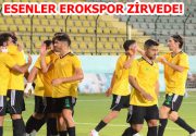 ESENLER EROKSPOR YOLUNA TAM GAZ DEVAM EDİYOR Esenler Erokspor, galibiyet