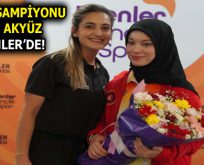 DÜNYA ŞAMPİYONU ELİF AKYÜZ ESENLER’DE!