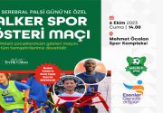 ESENLER BELEDİYESİ ENGELLERİ KALDIRIYOR! SEREBRAL PALSİLİ ÇOCUKLAR SAHAYA ÇIKIYOR! Türkiye’de