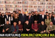 NUMAN KURTULMUŞ ESENLERLİ GENÇLERLE BİR ARAYA GELDİ TBMM Başkanı Prof.