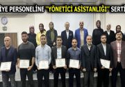 ESENLER BELEDİYESİ PERSONELİNE ”YÖNETİCİ ASİSTANLIĞI” SERTİFİKASI “Yönetici Asistanlığı” eğitimini başarıyla