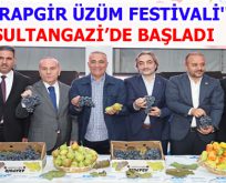 ”ARAPGİR ÜZÜM FESTİVALİ” SULTANGAZİ’DE BAŞLADI