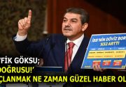 GÖKSU ‘PES DOĞRUSU!’ BORÇLANMAK NE ZAMAN GÜZEL HABER OLDU? İBB