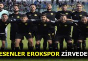 EROKSPOR ZİRVEDE TEK BAŞINA! Ankara Demirspor’u 3-0’lık net bir skorla geçen