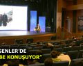 ÇETİNKAYA ESENLERLİ GENÇLERE FUAT SEZGİN’İ ANLATTI