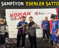 ESENLER SOKAK LİGİ’NDE ŞAMPİYON BELLİ OLDU