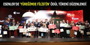 ESENLER’DE ‘YÜREĞİMDE FİLİSTİN’ ÖDÜL TÖRENİ DÜZENLENDİ