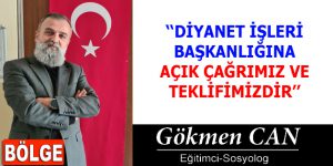 DİYANET İŞLERİ BAŞKANLIĞINA AÇIK ÇAĞRIMIZ VE TEKLİFİMİZDİR