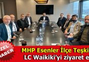 MHP Esenler İlçe Teşkilatı LC Waikiki’yi ziyaret etti MHP Esenler