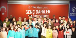 ESENLER BELEDİYESİ ”DAHİ” YARIŞMASI DÜZENLEDİ