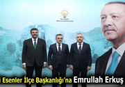 AK Parti Esenler İlçe Başkanlığı’na Emrullah Erkuş getirildi 31 Mart