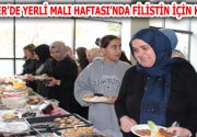 ESENLER BELEDİYESİ YERLİ MALI HAFTASI’NDA FİLİSTİN İÇİN KERMES DÜZENLEDİ Esenler