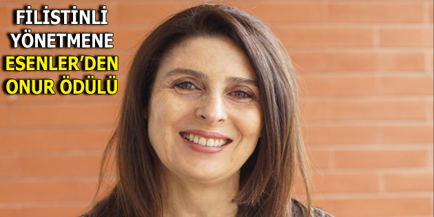 FİLİSTİNLİ YÖNETMEN MASRİ’YE ESENLER’DEN ONUR ÖDÜLÜ