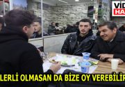 GÖKSU’DAN ESENLERLİ OLMAYAN GENCE: “ESENLERLİ OLMASAN DA BİZE OY VEREBİLİRSİN”