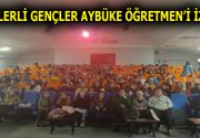 ESENLERLİ GENÇLER AYBÜKE ÖĞRETMEN’İ İZLEDİ Esenlerli gençler, teröristlerin hain saldırısı