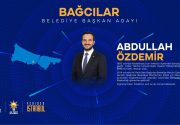 BAĞCILAR BELEDİYE BAŞKAN ADAYI ABDULLAH ÖZDEMİR OLDU 31 Mart günü