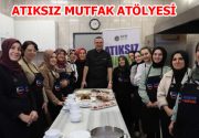 ATIKSIZ MUTFAK ATÖLYESİ’NDE DERSLER BAŞLADI Esenler Belediyesi’nin 31 Ekim Dünya