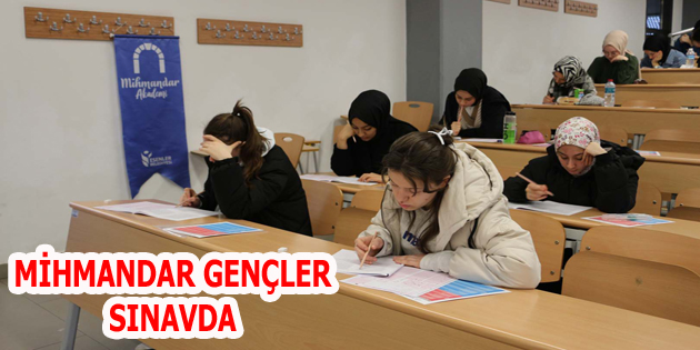 ESENLER’İN MİHMANDAR GENÇLER’İ SINAV HEYECANI YAŞADI