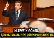 GÖKSU, ESENLER İÇİN HAZIRLADIĞI YENİ DÖNEM PROJELERİNİ ANLATACAK Göreve geldiği