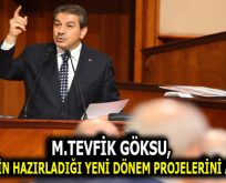 GÖKSU, ESENLER İÇİN HAZIRLADIĞI YENİ DÖNEM PROJELERİNİ ANLATACAK