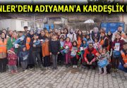 ESENLER’DEN ADIYAMAN’A KARDEŞLİK ELİ… Esenlerli gönüllü gençler, Esenler’in kardeş ili