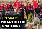 ESKAT FELAKETİN YIL DÖNÜMÜNDE DEPREMZEDELERİ UNUTMADI Bir yıl önce Kahramanmaraş