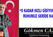 O KADAR HIZLI GİDİYORUZ Kİ, RUHUMUZ GERİDE KALDI Amerika kıtasına