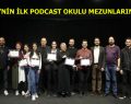 ESENLER BELEDİYESİ’NİN ”PODCAST OKULU” İLK MEZUNLARINI VERDİ